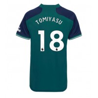 Arsenal Takehiro Tomiyasu #18 Tretí Ženy futbalový dres 2023-24 Krátky Rukáv